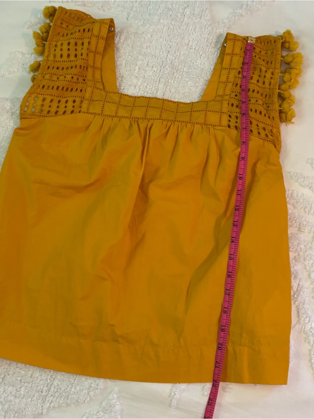 J. Crew Yellow Cotton Shirt - Picture 12 of 15